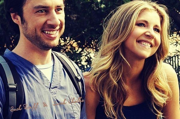 Zach Braff & Sarah Chalke @ Scrubs