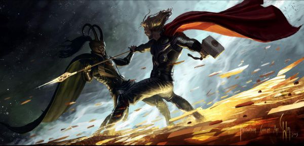 Loki vs. Thor