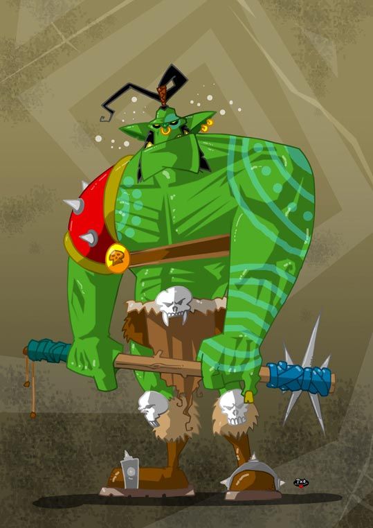 comic orc