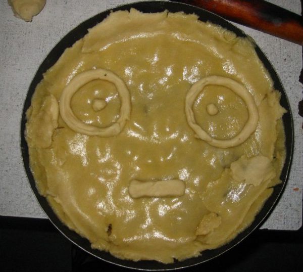 shocked apple pie