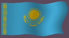 Kazahstan Flag
