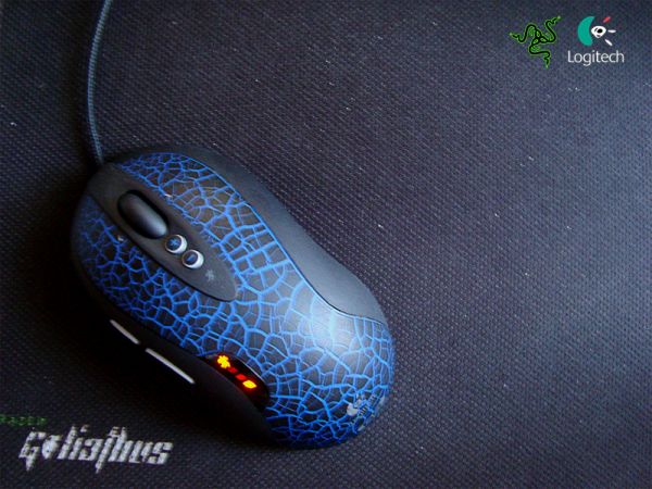 Razer Goliathus + Logitech G5